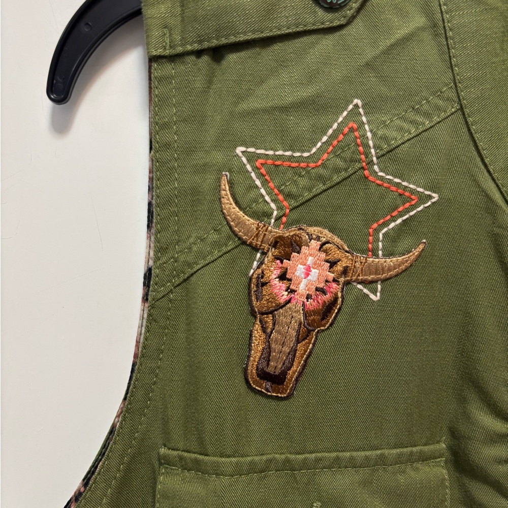 Ariat Pacific Pines Green Patsy Patch Embroidered… - image 2